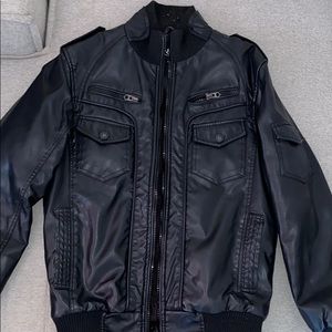 Leather jacket